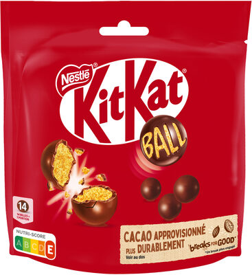 KITKAT Ball, Billes au chocolat au Lait,140g