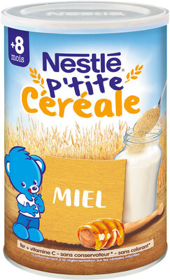 NESTLE P'TITE CEREALE Miel - Boîte 400g - Dès 8 mois