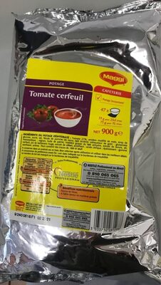 Potage tomate cerfeuil
