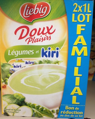 Soupe doux plaisir légumes et kiri