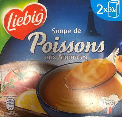 Soupe de poissons aux aromates