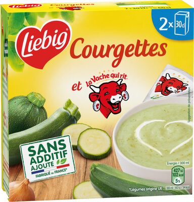 Courgettes et La Vache qui rit®