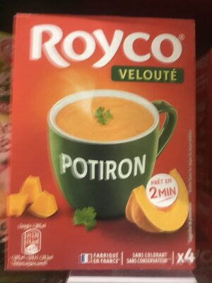 Velouté Potiron front packaging