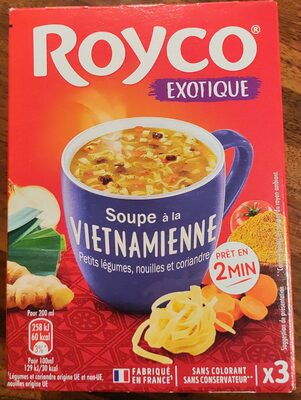 Soupe à la vietnamienne front packaging