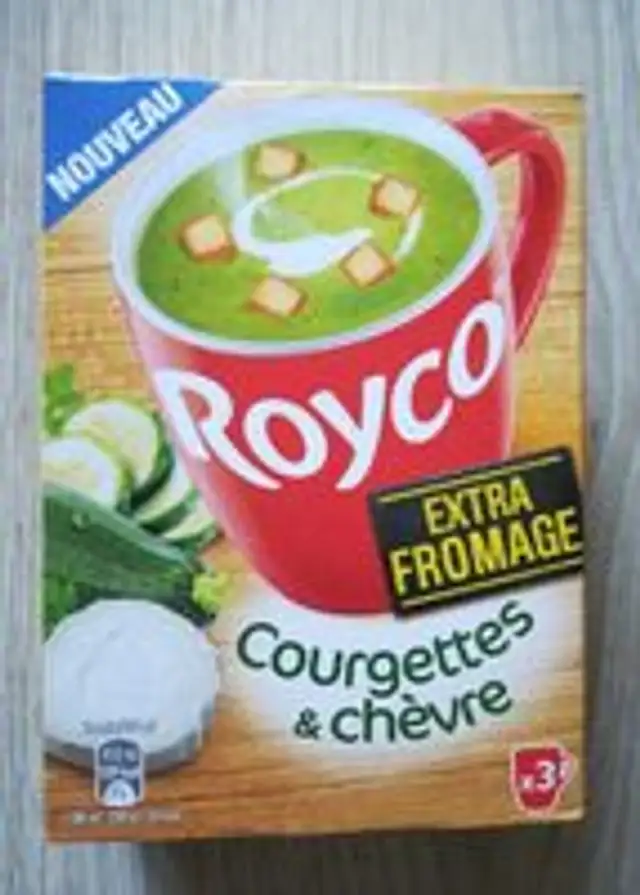 Soupe courgettes et chèvre