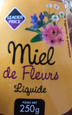 Miels de fleurs liquide