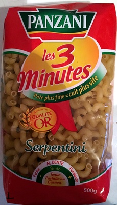 Panzani serpentini 3 minutes 500g