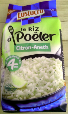 Le riz à poêler citron aneth