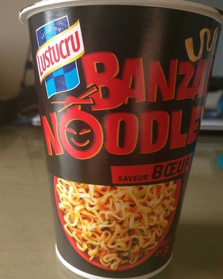 Lustucru banzaï noodle saveur boeuf