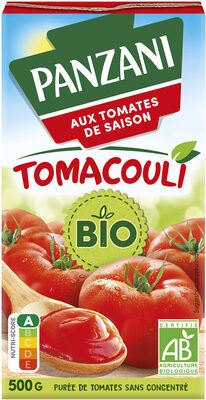 Panzani - bc - tomacouli bio nature 500g
