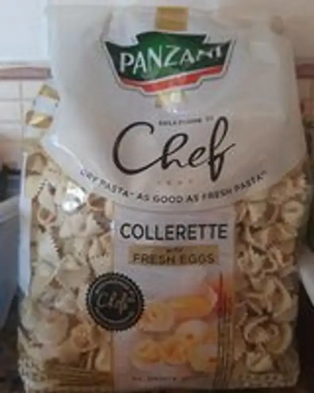 Panzani Colrette with fresh eggs