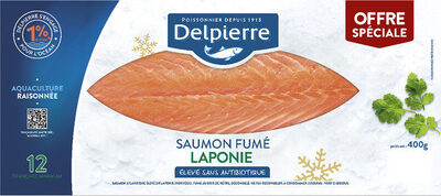 SAUMON FUME LAPONIE front packaging