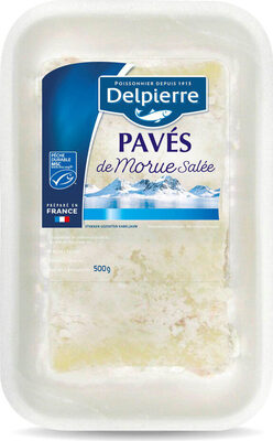 Pavés de morue salée