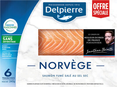 SAUMON FUMÉ NORVÈGE DELPIERRE
