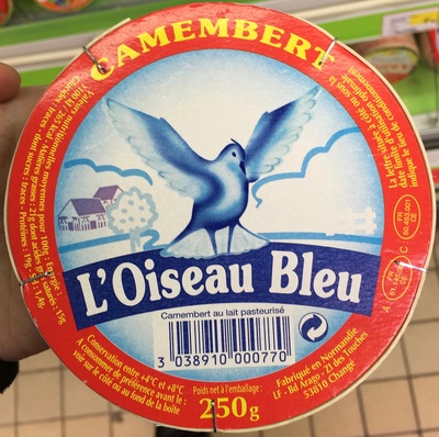 Camembert (21 % MG) front packaging