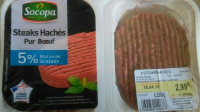 Steaks hachés pour boeuf