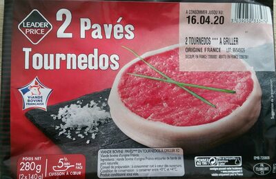 2 Pavés de Tournedos