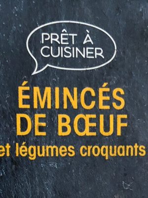 Emincés de boeuf