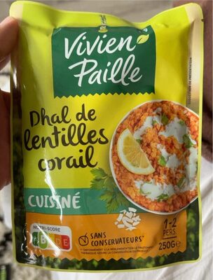 Dhal de lentilles corail