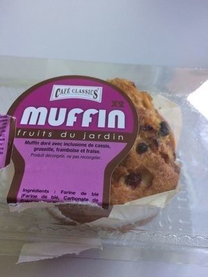 Muffin fruits