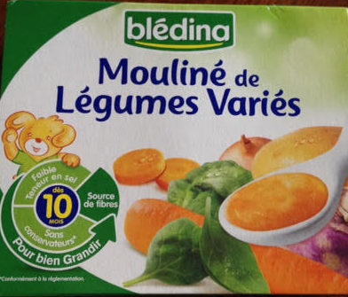 Mouliné de légumes variés