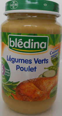 Légumes verts poulet