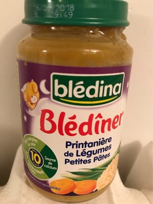 Pack 2X200G Printaniere De Legumes+pates Bledina