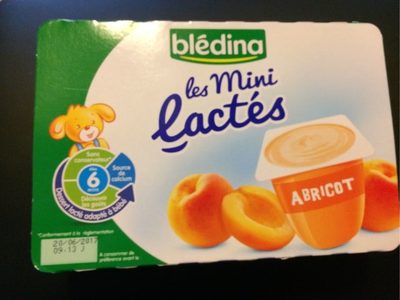 Pack 6X60G Bdilacte Abricot Bledina