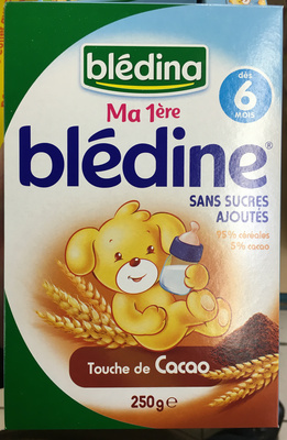 Ma 1ère Blédine Touche de Cacao front packaging