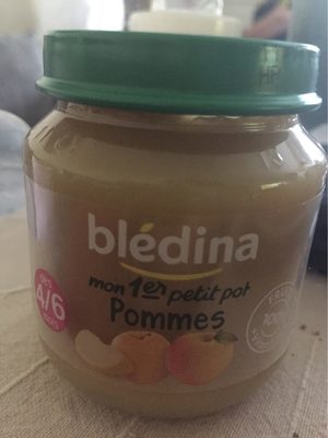 Bledina Mon 1er Petit Pot Fruit 130 g 4-6 Mois, Pomme Par 1