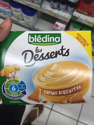 Creme biscuitee 100g x4