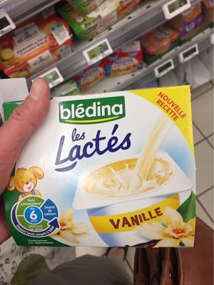 Les lactés Vanilles, 4x100g