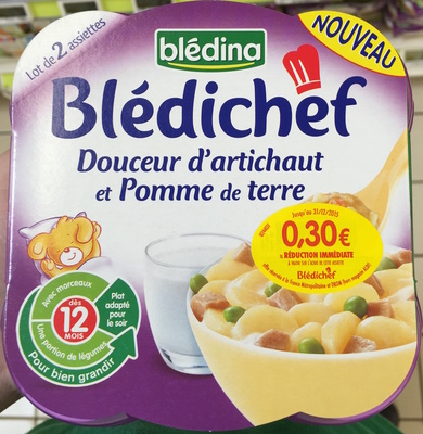 Blédichef Douceur d'artichaut et Pomme de terre