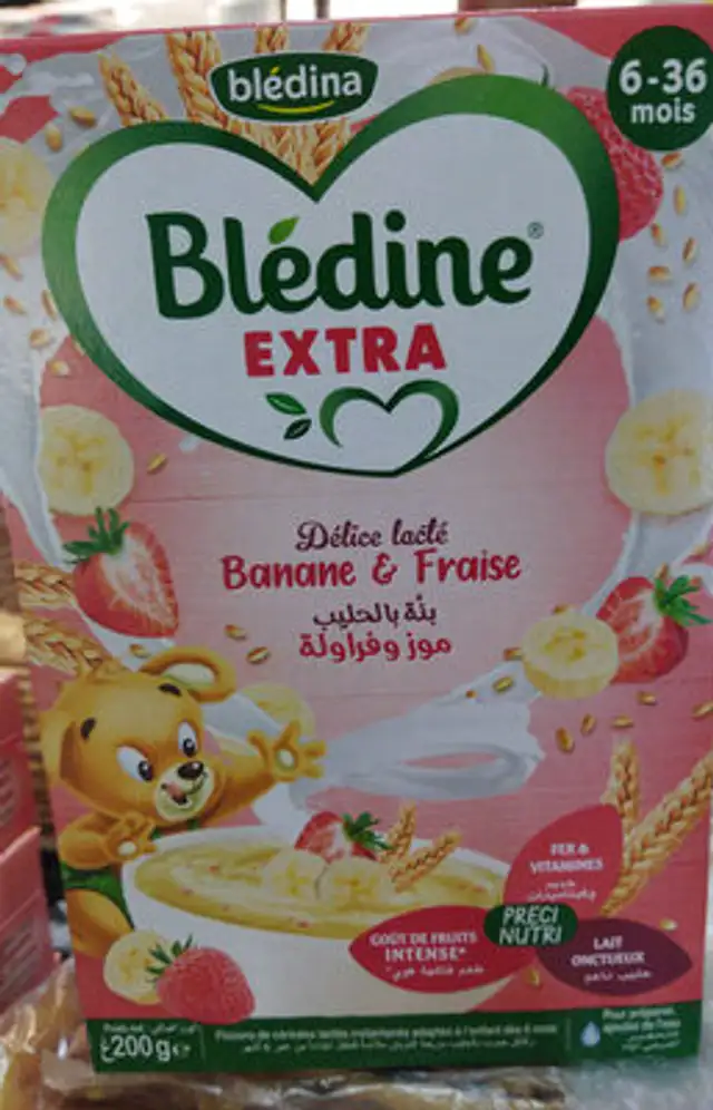 Blédine extra 6-36 mois front packaging