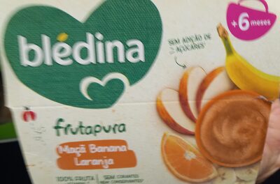 Maçã Banana Laranja front packaging