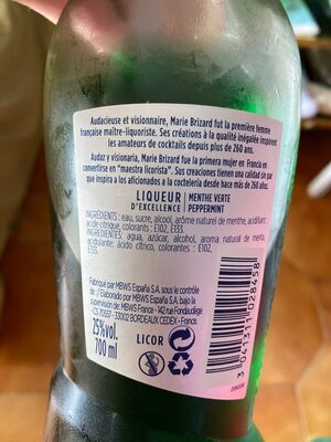 Unknown ingredients label