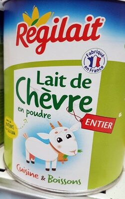 Lait de chèvre en poudre front packaging