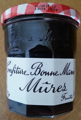 confiture mures