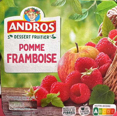 Compotes Pomme Framboise