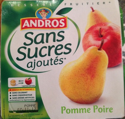 Pomme poire front packaging