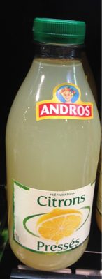 Citrons pressés front packaging