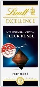 Lindt Excellence Fleur De Sel Probierpreis -25%