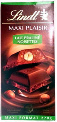 Maxi Plaisir Lait Praliné Noisettes