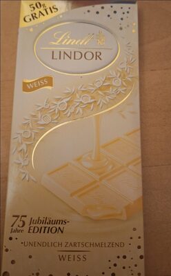 White Chocolate front packaging