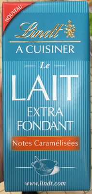 A cuisiner Le Lait Extra fondant Notes Caramélisées