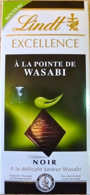 Chocolat à la pointe de wasabi