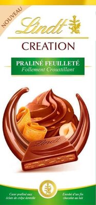 Création Praliné feuilleté