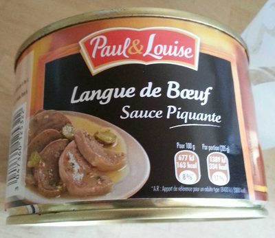 langue de boeuf sauce piquante