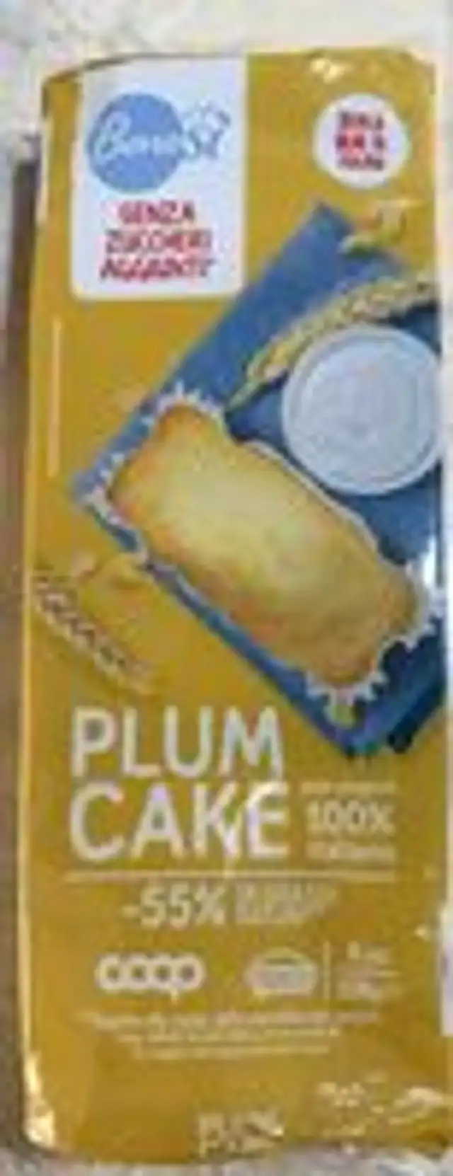 Plumcake benesì coop