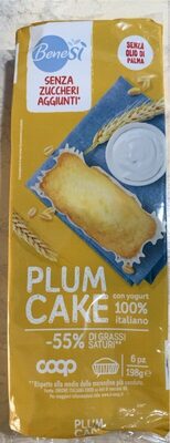 Plumcake benesì coop